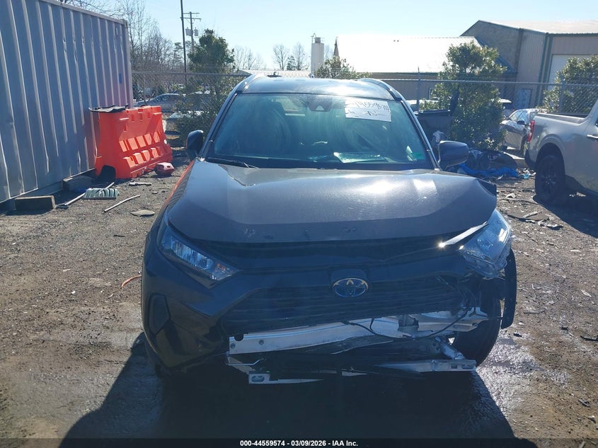 VIN 4T3L6RFV9MU026519 2021 TOYOTA RAV4 HYBRID LE