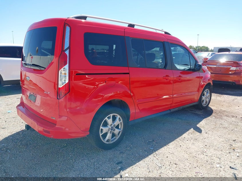 Vin: nm0ge9f74g1276725, lot: 45056512, ford transit connect xlt 20164