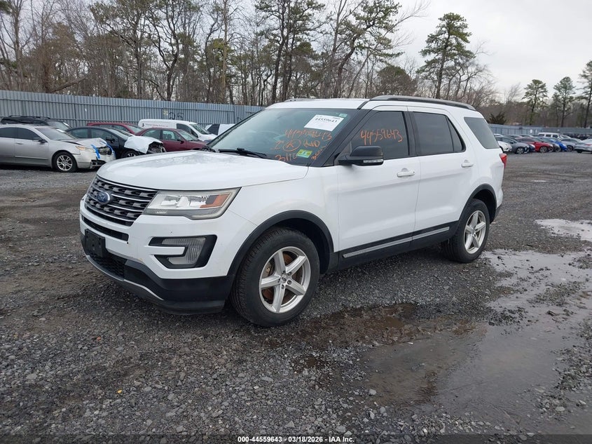 Vin: 1fm5k8d87hgd79852, lot: 45056521, ford explorer xlt 20172