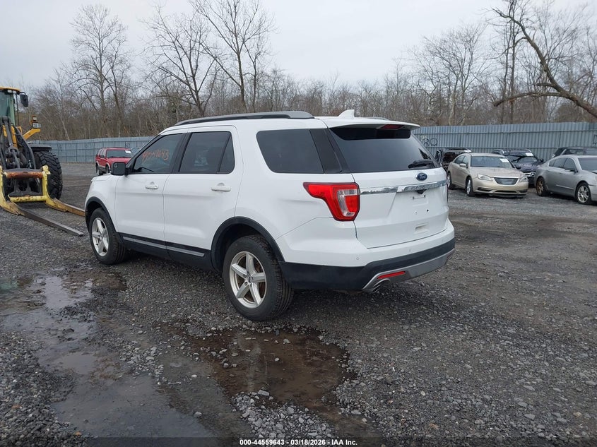 Vin: 1fm5k8d87hgd79852, lot: 45056521, ford explorer xlt 20173