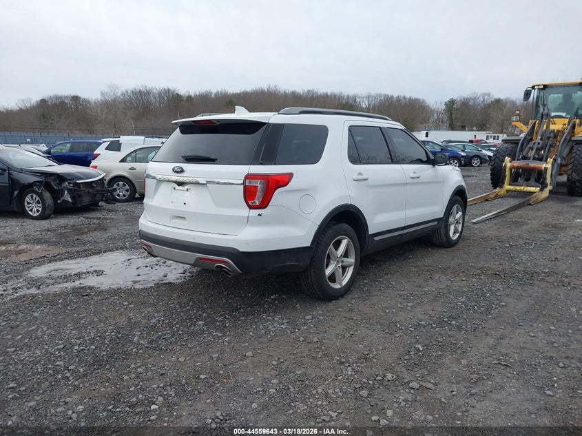 Vin: 1fm5k8d87hgd79852, lot: 45056521, ford explorer xlt 20174