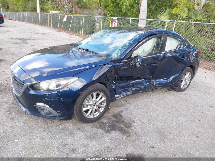 Vin: jm1bm1w7xg1316601, lot: 45056561, mazda mazda3 i touring 20162