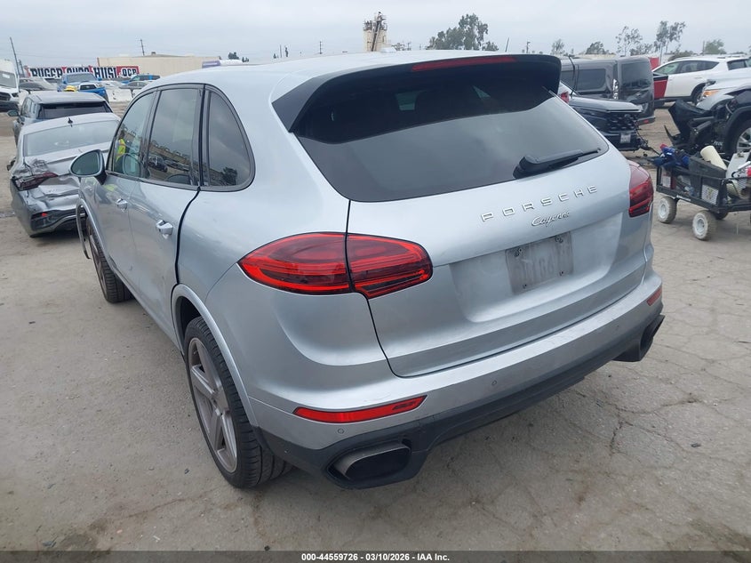 2018 Porsche Cayenne Platinum Edition