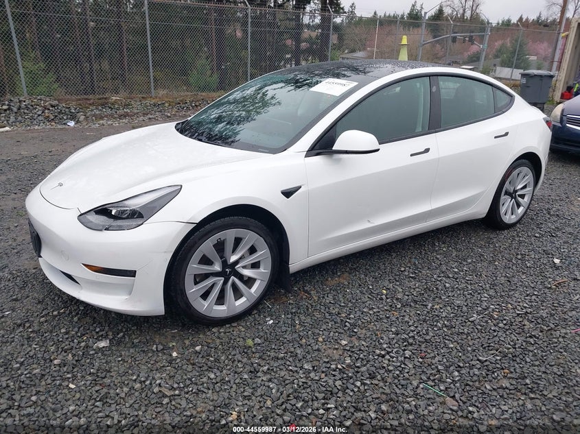 2021 Tesla Model 3 Long Range Dual Motor All-Wheel Drive