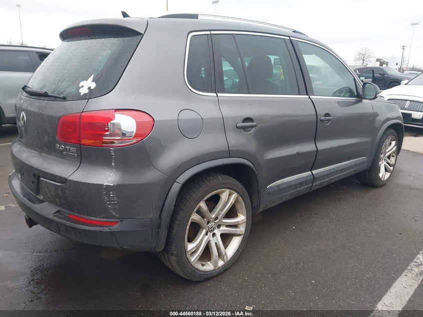 2012 Volkswagen Tiguan S/Se/Sel