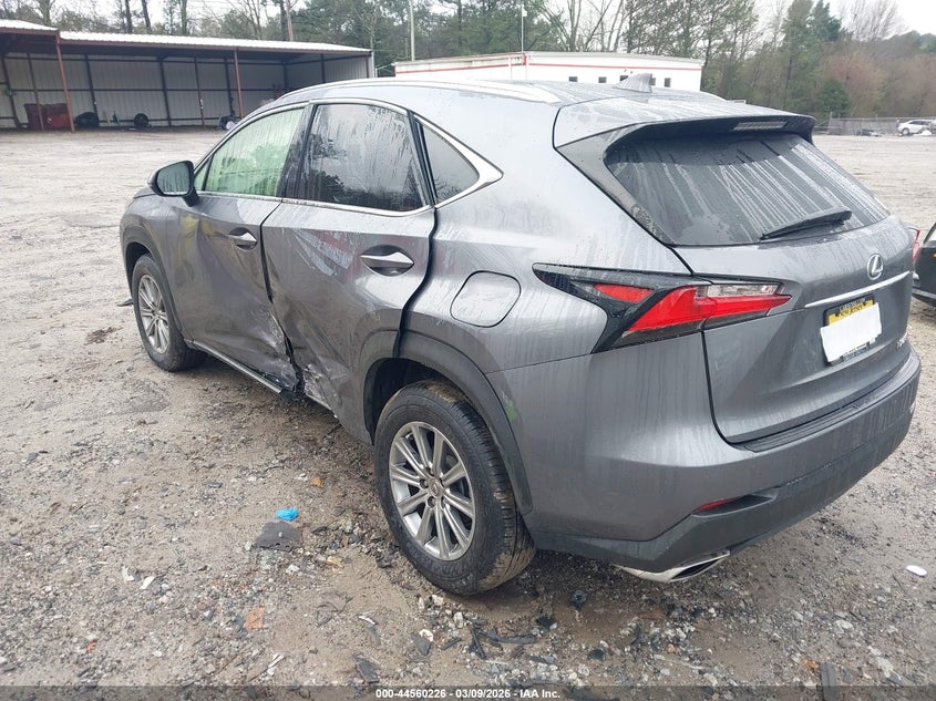 Vin: jtjbarbz8h2122897, lot: 45057104, lexus nx 200t 20173