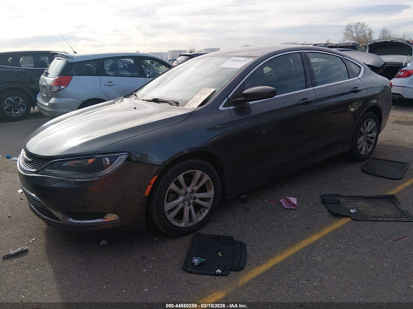 Vin: 1c3cccab9gn167951, lot: 45057137, chrysler 200 limited 20162