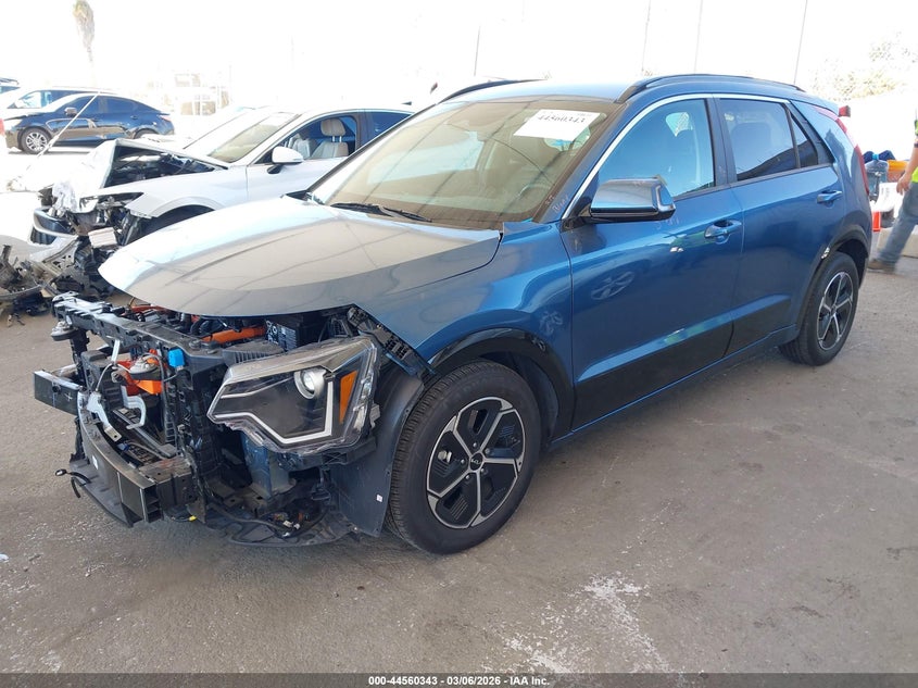 Vin: kndcr3l17s5142005, lot: 45057221, kia niro ev wind 20252
