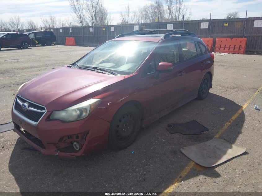 2015 Subaru Impreza 2.0I Sport Limited