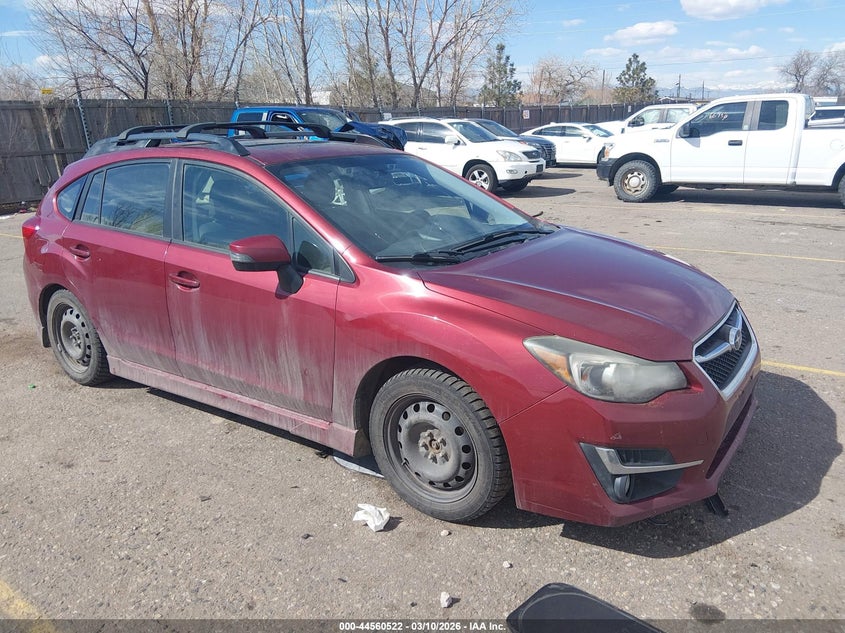 2015 Subaru Impreza 2.0I Sport Limited