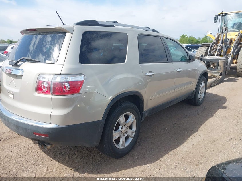 Vin: 1gklrkedxaj163118, lot: 45057542, gmc acadia sl 20104