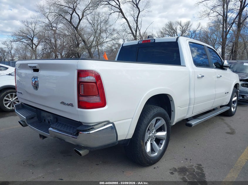 Vin: 1c6srfrm1ln239496, lot: 45057873, ram 1500 laramie  4x4 6'4 box 20204