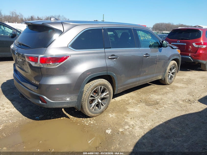 2016 Toyota Highlander Xle V6