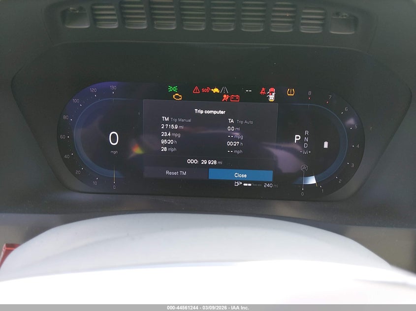 2025 Volvo Xc90 B5 Core VIN: YV4M12PJ2S1299767 Lot: 44561244