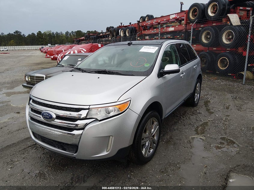 Vin: 2fmdk3jc9dbc87764, lot: 45058191, ford edge sel 20132