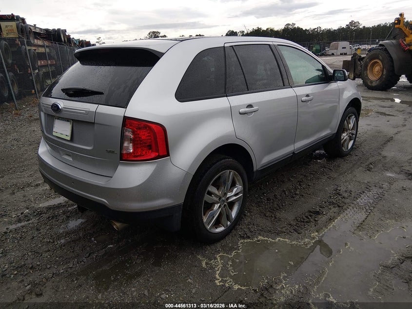 Vin: 2fmdk3jc9dbc87764, lot: 45058191, ford edge sel 20134