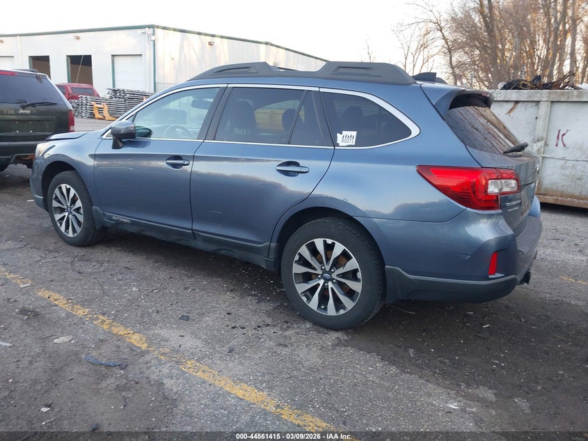 2016 Subaru Outback 2.5I Limited