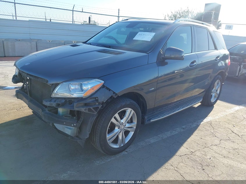2012 Mercedes-Benz Ml 350 4Matic