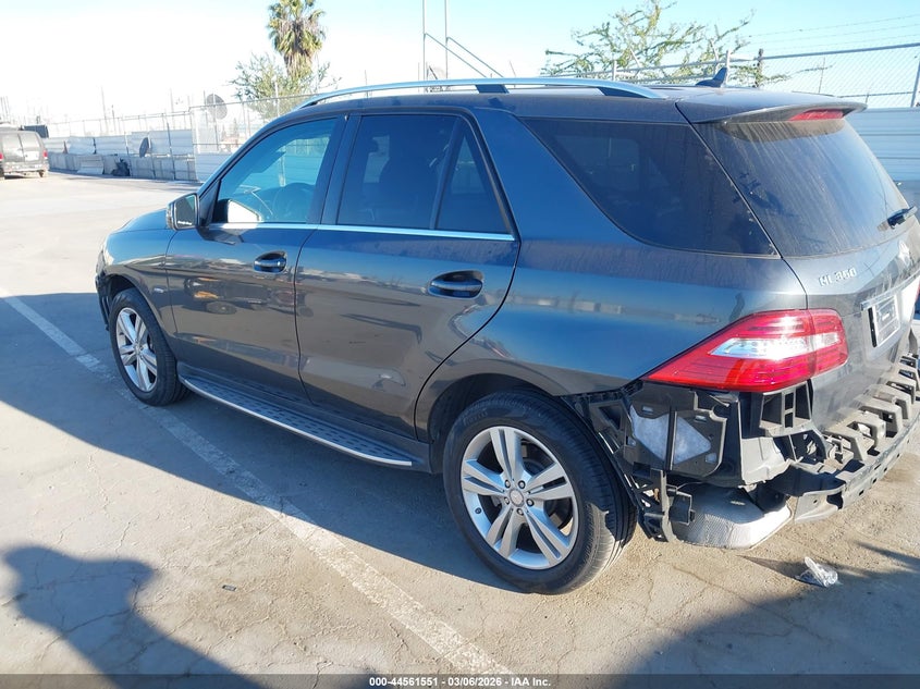 2012 Mercedes-Benz Ml 350 4Matic
