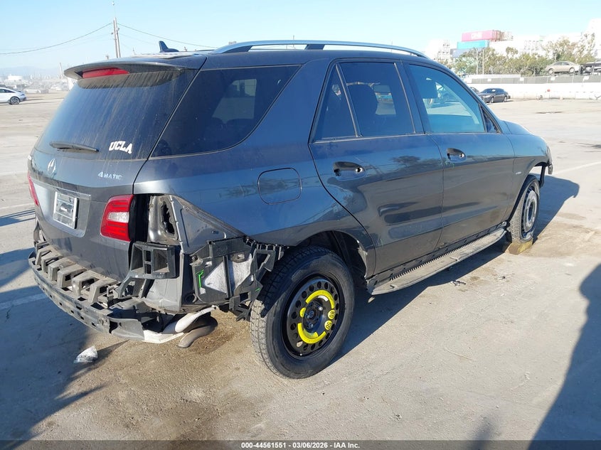 2012 Mercedes-Benz Ml 350 4Matic