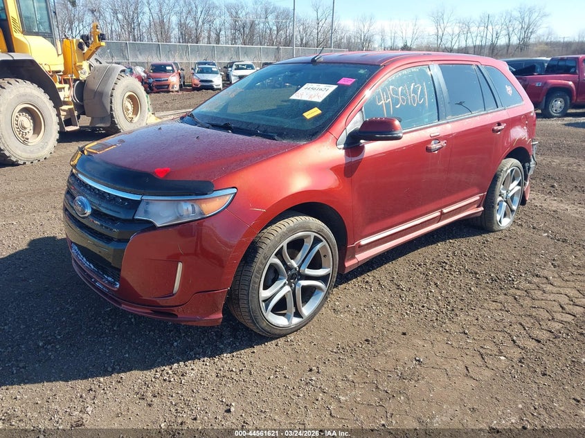Vin: 2fmdk4akxebb82651, lot: 45058499, ford edge sport 20142