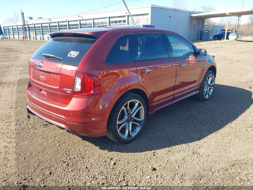 Vin: 2fmdk4akxebb82651, lot: 45058499, ford edge sport 20144