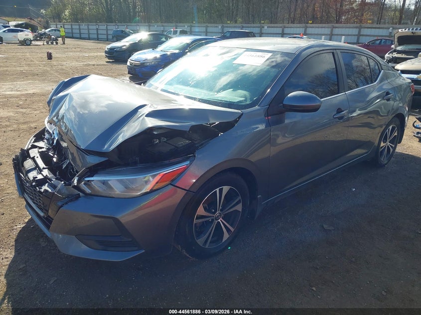 2021 Nissan Sentra Sv Xtronic Cvt