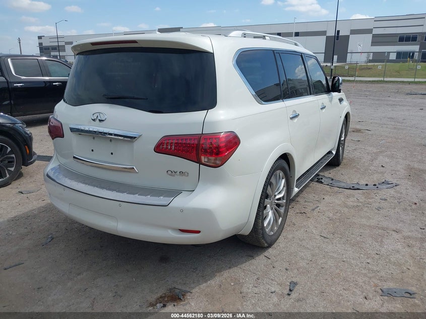 2015 INFINITI QX80 auction photo 4