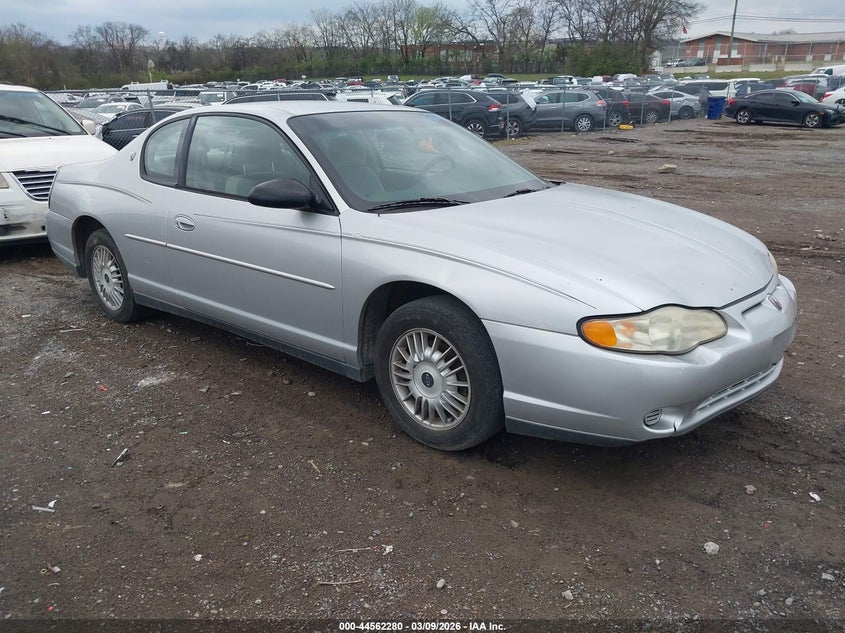 CHEVROLET MONTE CARLO 2001. Lot# 44562280. VIN 2G1WW12E119292782. Photo 1