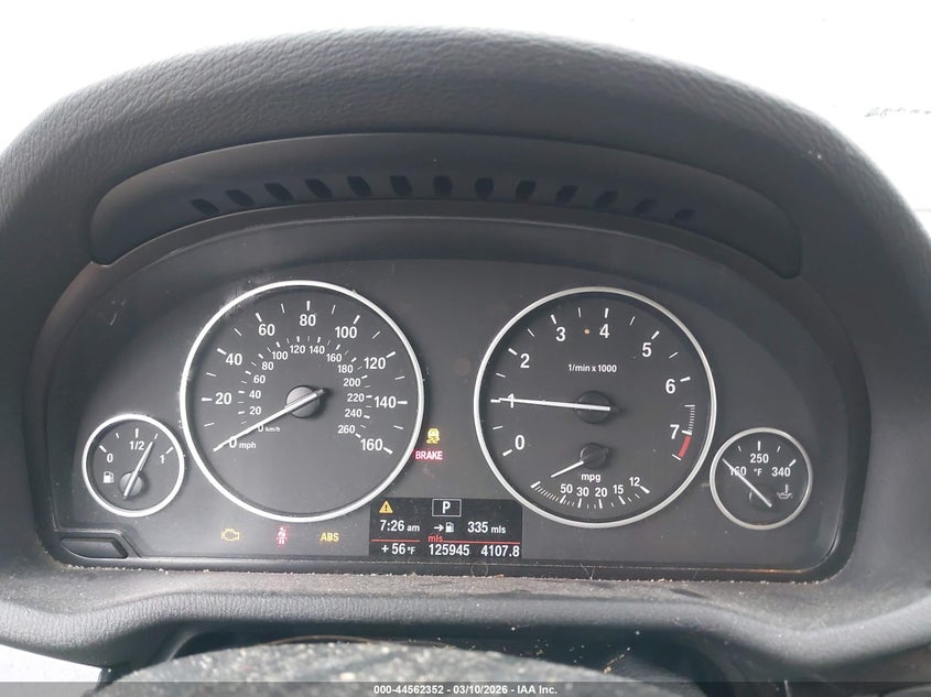 2012 BMW X3 xDrive28I VIN: 5UXWX5C53CL726463 Lot: 44562352