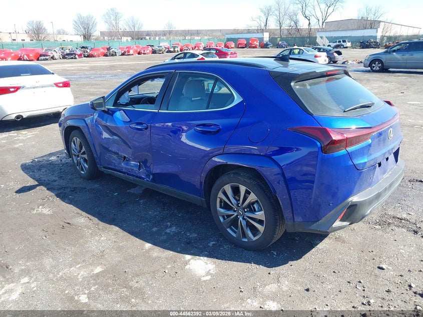 Vin: jthucjdhxs2006022, lot: 45059270, lexus ux 300h f sport design 20253