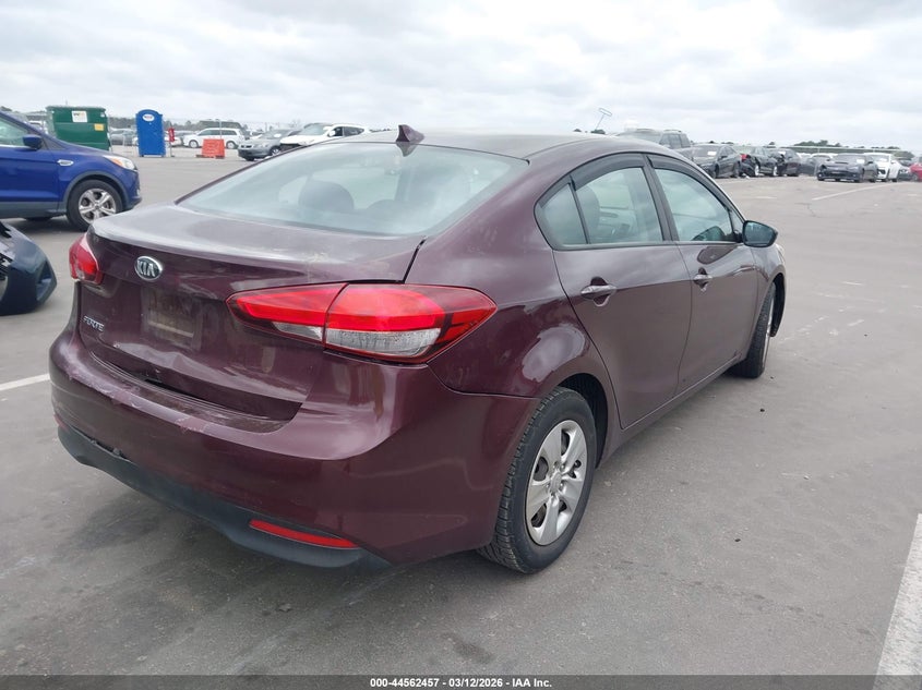 Vin: 3kpfk4a71he014340, lot: 45059335, kia forte lx 20174