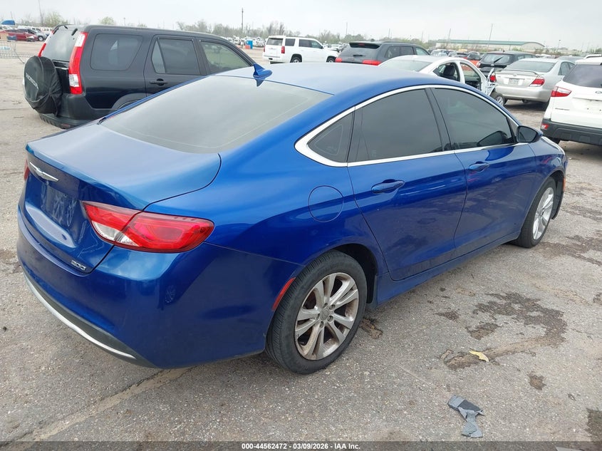 Vin: 1c3cccabxgn172625, lot: 45059350, chrysler 200 limited 20164