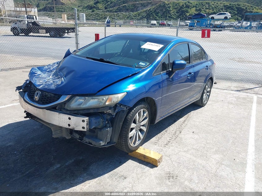 2014 Honda Civic Lx 19XFB2F50EE226055 photo 1