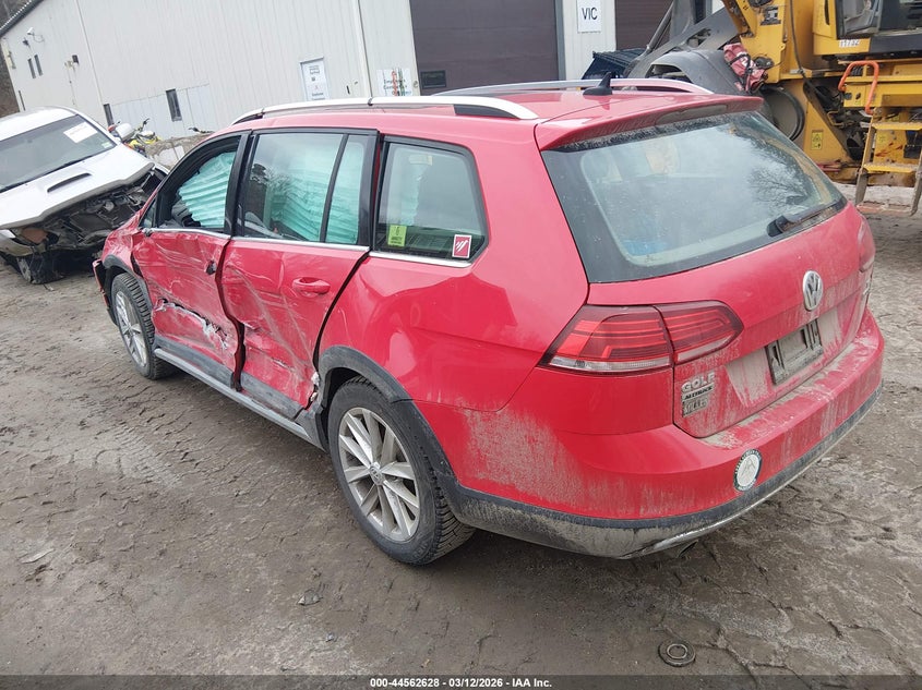 2018 Volkswagen Golf Alltrack Tsi S/Tsi Se/Tsi Sel