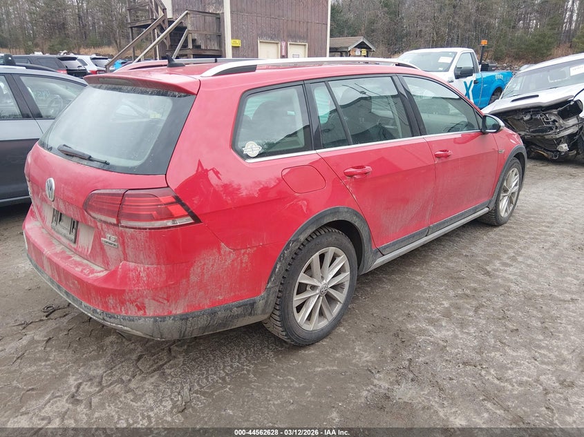 2018 Volkswagen Golf Alltrack Tsi S/Tsi Se/Tsi Sel