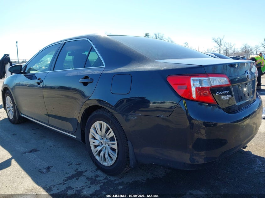 2012 TOYOTA CAMRY SEDAN 2.5L I-4 DOHC, VVT, 178HP