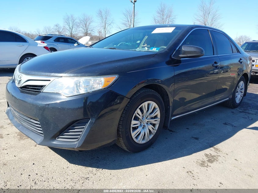 2012 TOYOTA CAMRY SEDAN 2.5L I-4 DOHC, VVT, 178HP
