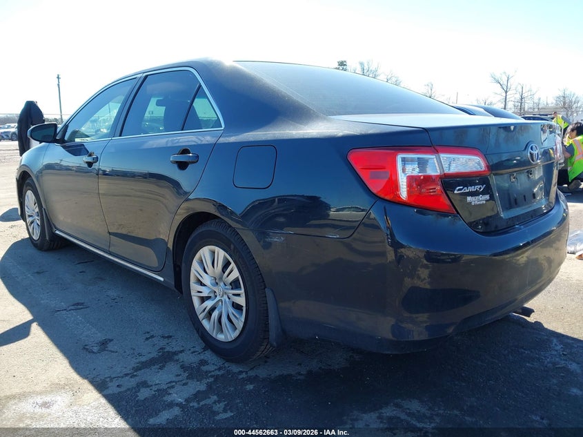 2012 TOYOTA CAMRY SEDAN 2.5L I-4 DOHC, VVT, 178HP
