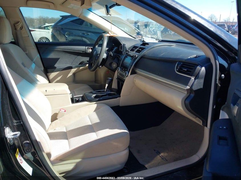 2012 TOYOTA CAMRY SEDAN 2.5L I-4 DOHC, VVT, 178HP