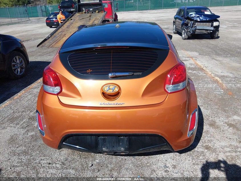 2012 Hyundai Veloster Base W/Black VIN: KMHTC6AD6CU052167 Lot: 44562693