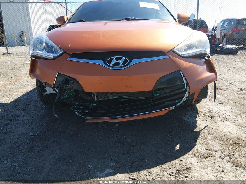 2012 Hyundai Veloster Base W/Black VIN: KMHTC6AD6CU052167 Lot: 44562693