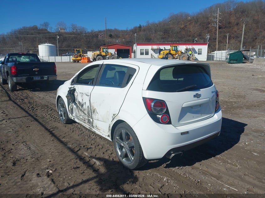 2013 Chevrolet Sonic Rs Auto