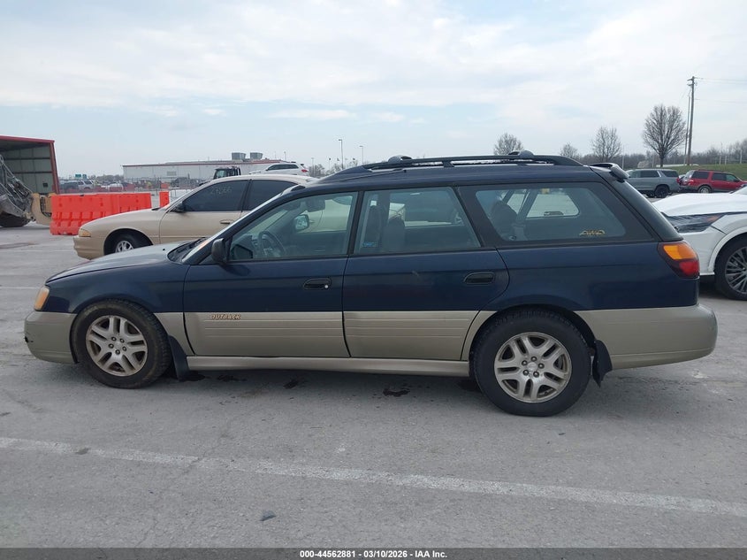 2001 Subaru Outback VIN: 4S3BH675117664824 Lot: 44562881