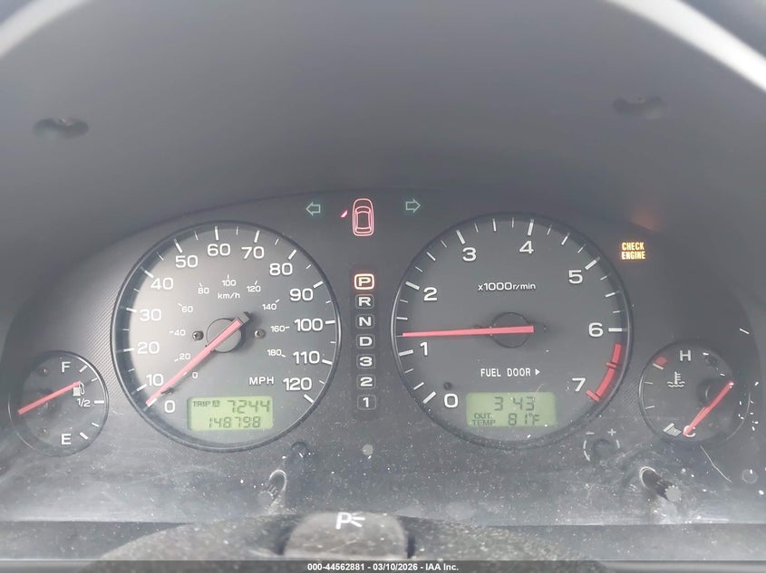 2001 Subaru Outback VIN: 4S3BH675117664824 Lot: 44562881