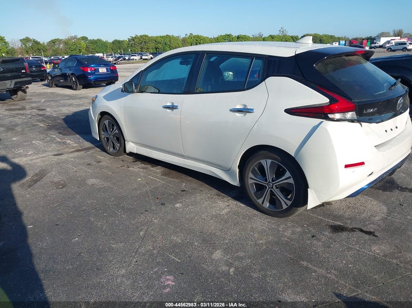 Vin: 1n4az1cv3mc556353, lot: 45059861, nissan leaf sv 40 kwh 20213