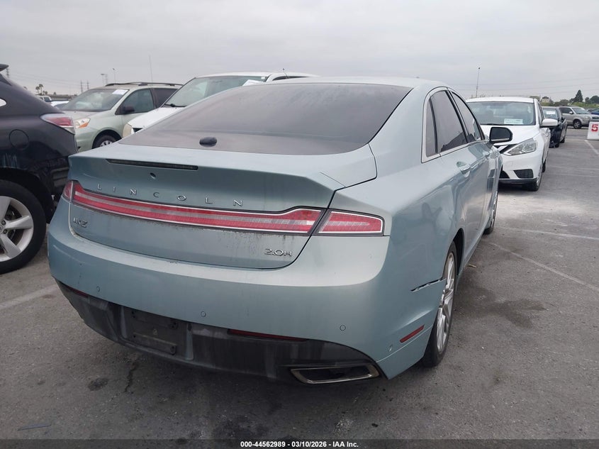 2014 Lincoln Mkz Hybrid