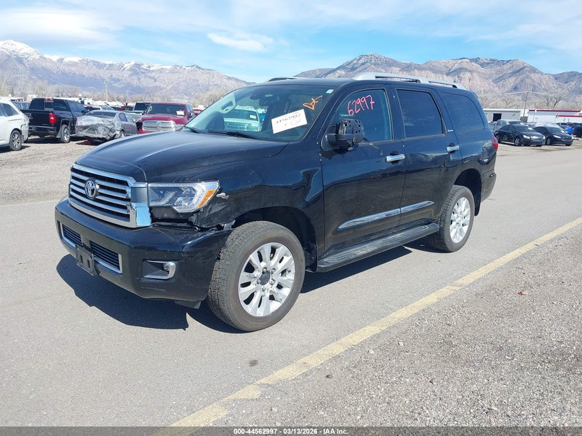 Vin: 5tddy5g10js163624, lot: 45059875, toyota sequoia platinum 20182