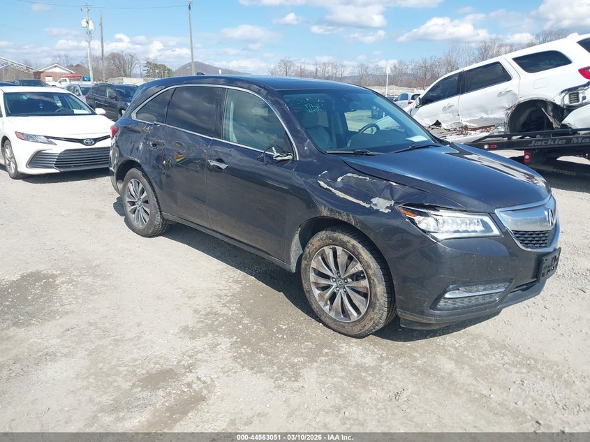 2014 Acura Mdx Technology Package