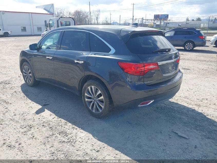 2014 Acura Mdx Technology Package